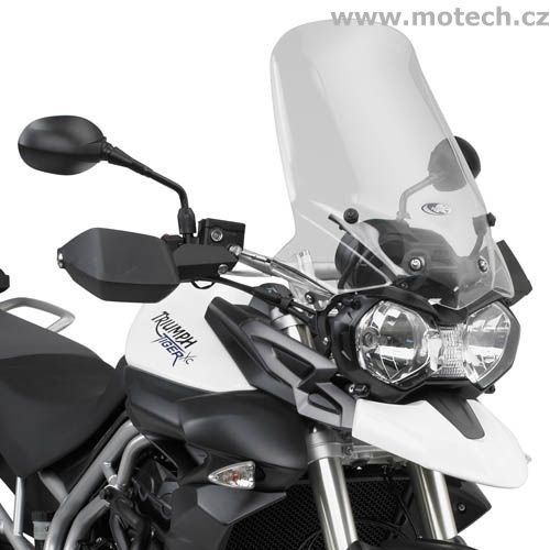 Plexi čiré 6401DT - TRIUMPH Tiger 800 / Tiger 800 XC / XR (11-17) - Kliknutím na obrázek zavřete