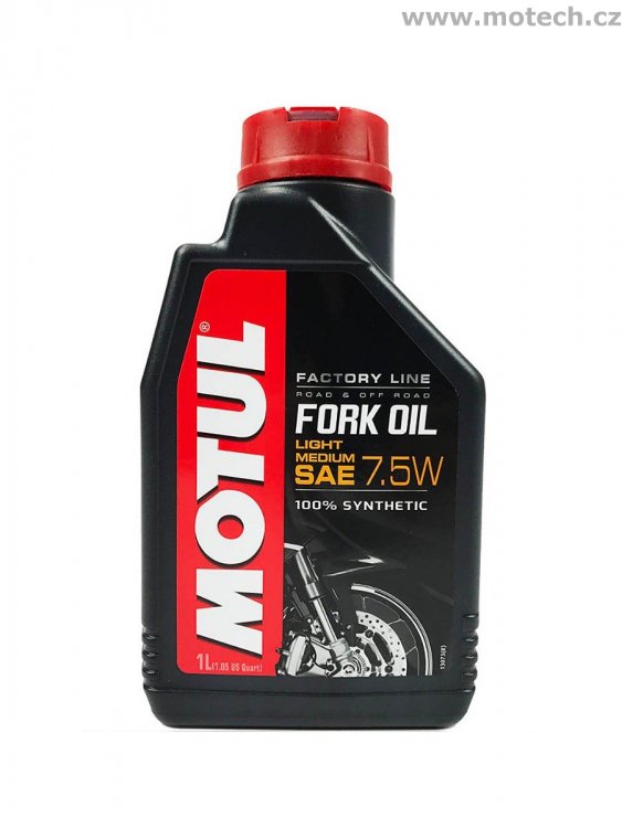 MOTUL FORK OIL FL MED 7,5W 1L - Kliknutím na obrázek zavřete