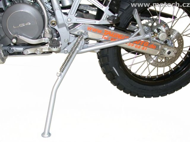 Boční stojan-stříbrný - KTM LC4 - Kliknutím na obrázek zavřete