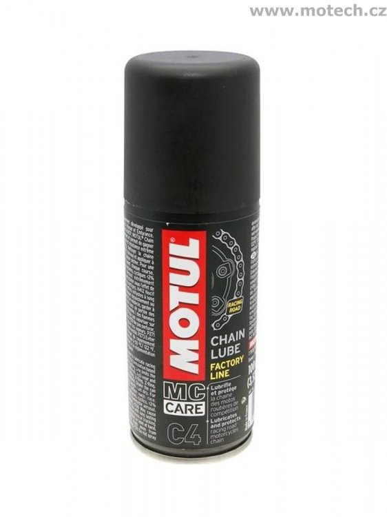 MOTUL C4 CHAIN LUBE FL 100ML - Kliknutím na obrázek zavřete