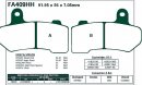 Brzdové destičky EBC - FA409