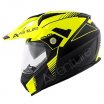 Přilba enduro KAPPA KV30 černá-fluo