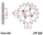 Kolečko JTF253-13 pro: HONDA MB 50/MT50