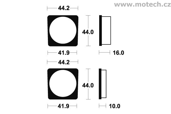 Brzdové destičky přední Bendix - MA 31 - Kliknutím na obrázek zavřete