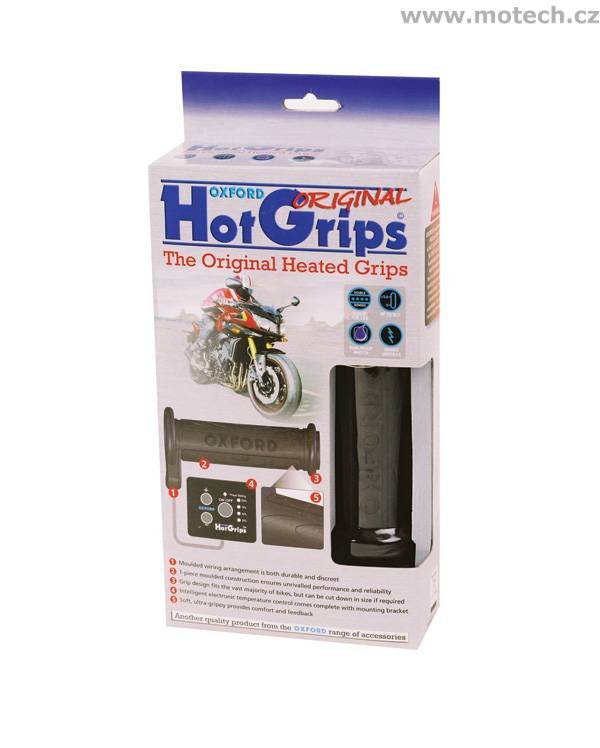 Vyhřívané rukojeti OXFORD Original pro motocykly - Kliknutím na obrázek zavřete