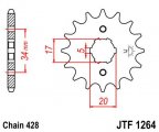 Kolečko JTF1264-17 pro HONDA XLR 125