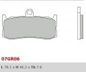 Brzdové destičky Brembo - BRM 07GR06SC
