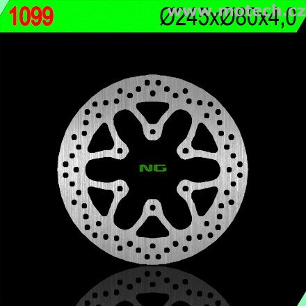 Brzdový kotouč NG 1099 - pevný - Kliknutím na obrázek zavřete
