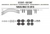 D2123KIT - montážní sada plexi Kappa - YAMAHA N Max 125 (15-16)