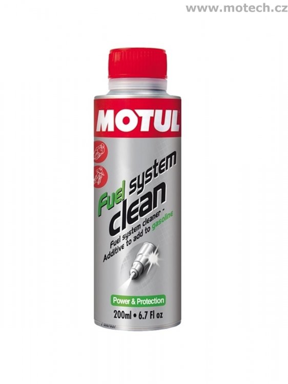 MOTUL FUEL SYST CLEAN MOTO 0.200L - Kliknutím na obrázek zavřete