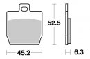 Brzdové destičky zadní SBS - 145HF