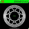Brzdové kotouče: DR 650 RS/SE/L/M/SL, 91-95