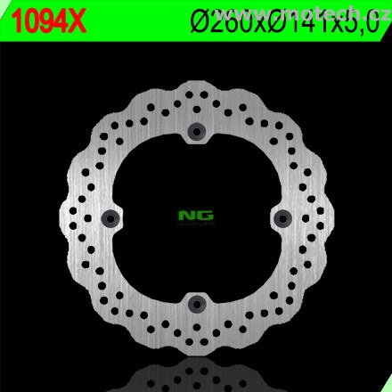 Brzdový kotouč NG 1094X - pevný - Kliknutím na obrázek zavřete