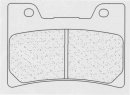 Brzdové destičky CL BRAKES 2311 A3+