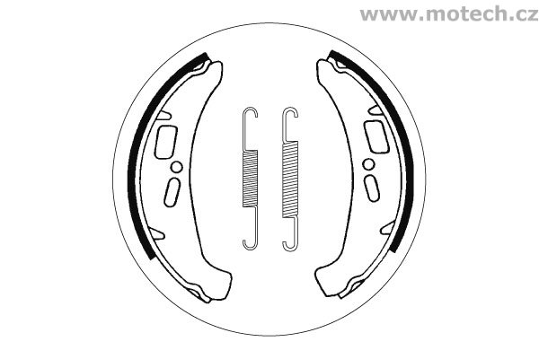 Brzdové pakny SBS - 2185 - Kliknutím na obrázek zavřete