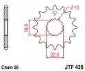 Kolečko JTF435-15 pro: SUZUKI GR 650 (2-vál.)