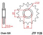 Kolečko JTF1126-16 pro: APRILIA Moto 6.5