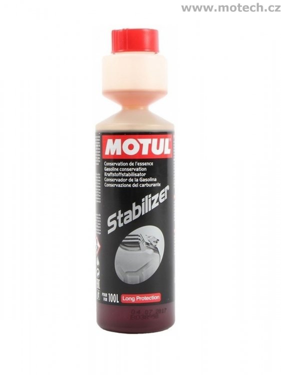 MOTUL STABILIZER 250ML - Kliknutím na obrázek zavřete