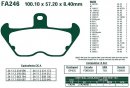 Brzdové destičky EBC - FA246