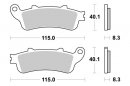 Brzdové destičky přední SBS - 156CT