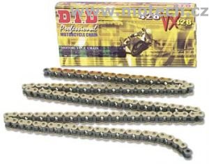 Moto řetěz DID 428VX GOLD X-kroužek - Kliknutím na obrázek zavřete
