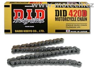 Moto řetěz DID 420D - netěsněný - Kliknutím na obrázek zavřete