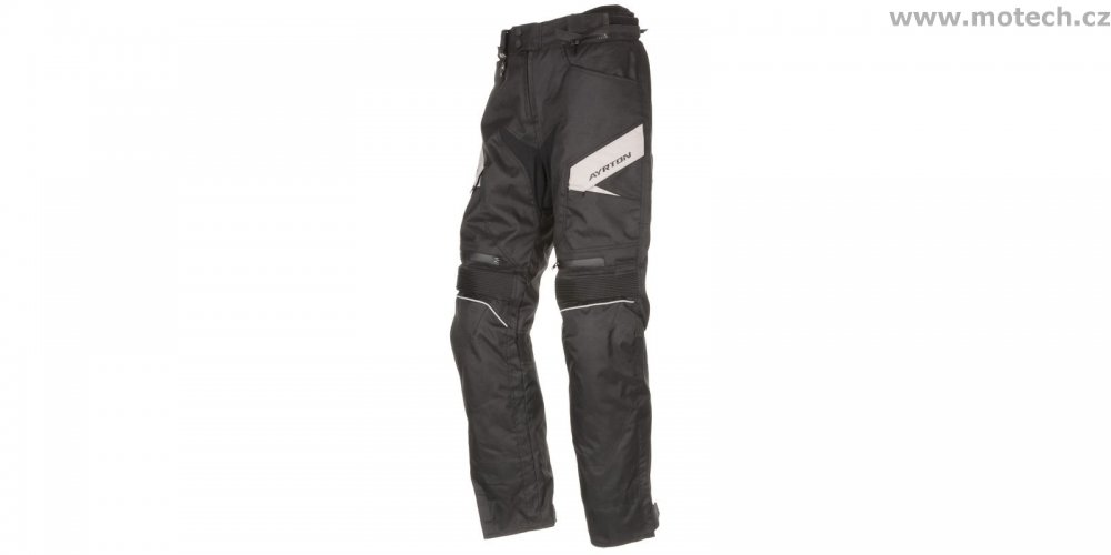 kalhoty AYRTON Brock, černo-šedé - Kliknutím na obrázek zavřete