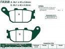 Brzdové destičky EBC - FA358