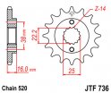 Kolečko JTF736-13/W490 pro: DUCATI 748SP