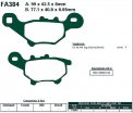 Brzdové destičky EBC - FA384
