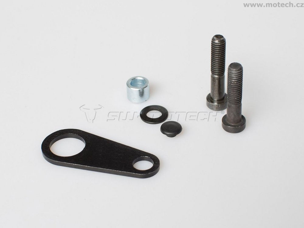 Držák na malou DIN zásuvku na řídítka se šroubem M8 - Kliknutím na obrázek zavřete