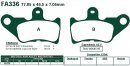Brzdové destičky EBC - FA336
