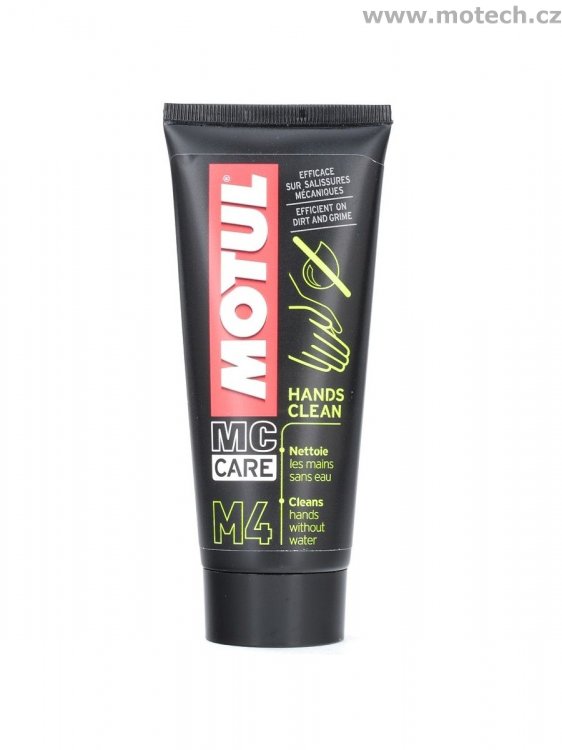 MOTUL M4 HANDS CLEAN 100ML - Kliknutím na obrázek zavřete