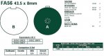 Brzdové destičky EBC - FA56