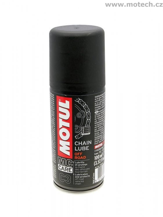 MOTUL C3 CHAIN LUBE OFF ROAD 100ML - Kliknutím na obrázek zavřete