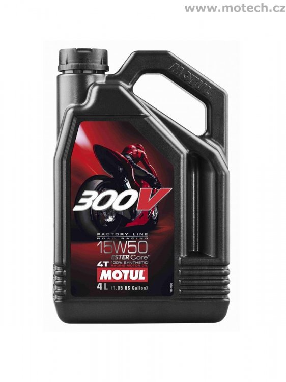 MOTUL 300V 15W50 4T FL 4L - Kliknutím na obrázek zavřete