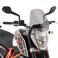 Plexi kouřové 245A - KTM DUKE 690 (12-13)