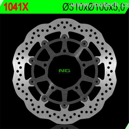 Brzdový kotouč NG 1041X - plovoucí - Kliknutím na obrázek zavřete