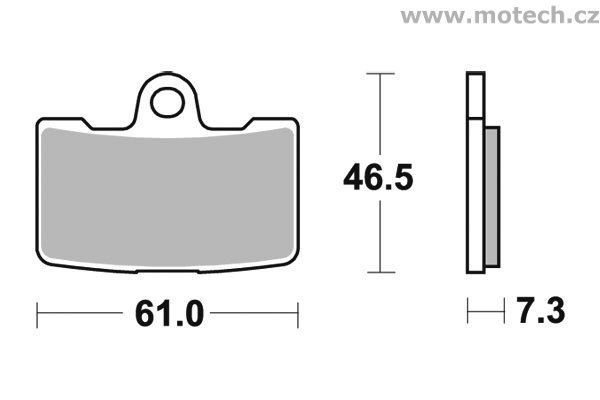 Brzdové destičky přední SBS - 856HS - Kliknutím na obrázek zavřete