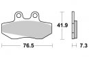 Brzdové destičky přední SBS - 148CT