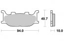 Brzdové destičky přední SBS - 128CT
