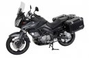 sada bočních kufrů TRAX ION stříbrné 37/37 l Suzuki DL1000/Kawasaki KLV1000