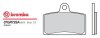 Brzdové destičky Brembo - BRM 07GR72SA