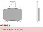 Brzdové destičky Brembo - BRM 07BB3235