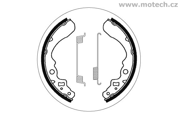 Brzdové pakny SBS - 2053 - Kliknutím na obrázek zavřete