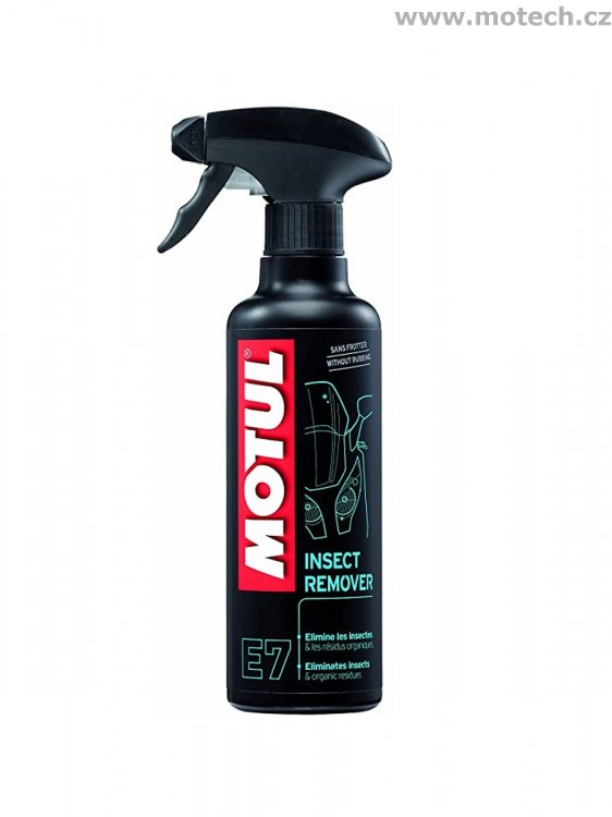 MOTUL E7 INSECT REMOVER 400ML - Kliknutím na obrázek zavřete