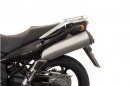 sada bočních kufrů TRAX ION stříbrné 37/37 l Suzuki DL1000/Kawasaki KLV1000