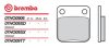 Brzdové destičky Brembo - BRM 07HO09TT