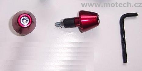 Závaží do řidítek 634R červené - Kliknutím na obrázek zavřete