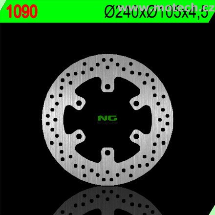 Brzdový kotouč NG 1090 - pevný - Kliknutím na obrázek zavřete